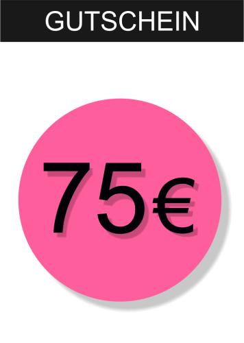 GESCHENKGUTSCHEIN 75€ - 20%